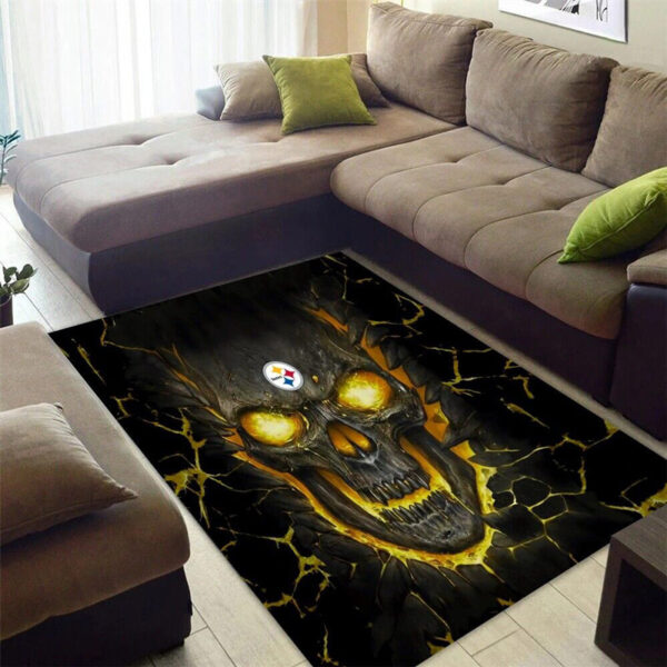 Pittsburgh Steelers Area Rug Bathroom Rug Floor Rug Regtangle Carpet