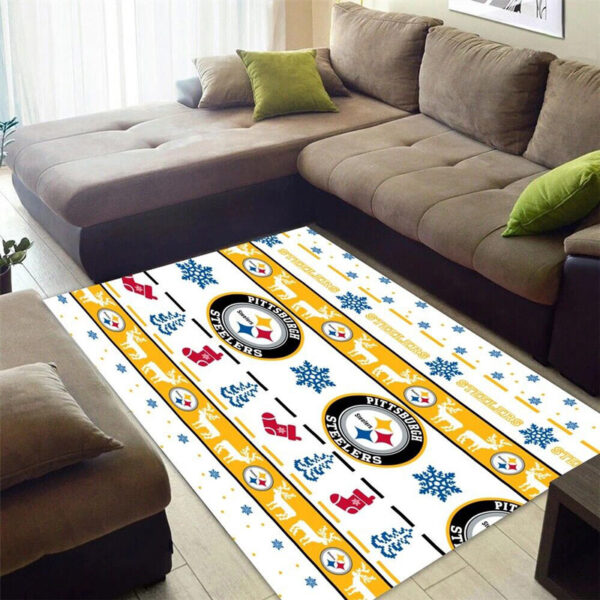 Pittsburgh Steelers Area Rug Bathroom Rug Floor Rug Regtangle Carpet
