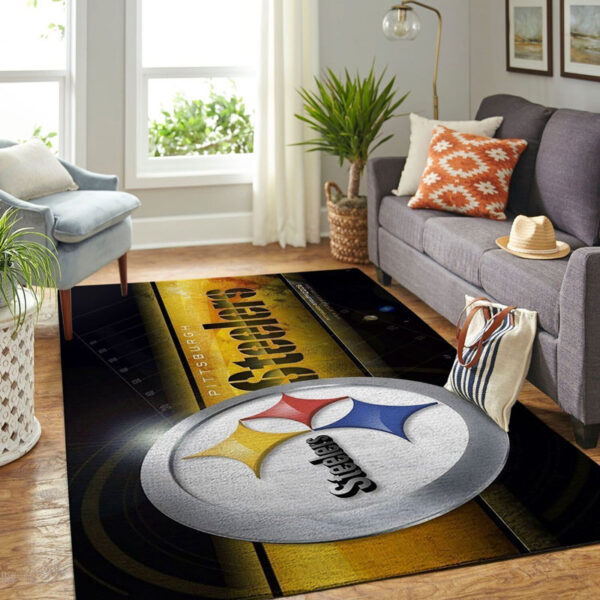 Pittsburgh Steelers Carpet Living Room Rug Floor Rug Regtangle Carpet