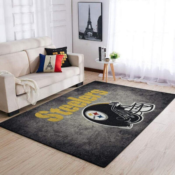 Pittsburgh Steelers Rug Living Room Rug Floor Rug Regtangle Carpet