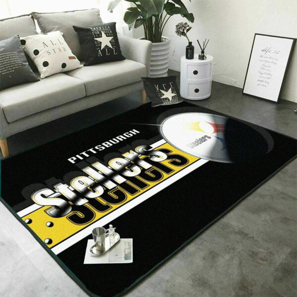 Pittsburgh Steelers Rugs Bathroom Rug Floor Rug Regtangle Carpet
