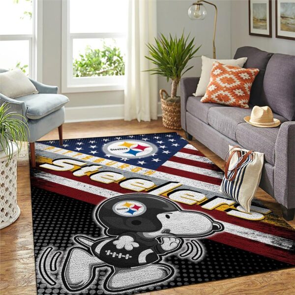 Pittsburgh Steelers Rugs Living Room Rug Floor Rug Regtangle Carpet