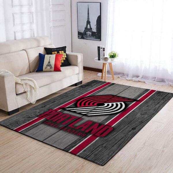 Portland Trail Blazers Rug Living Room Carpet Regtangle Carpet Floor Decor