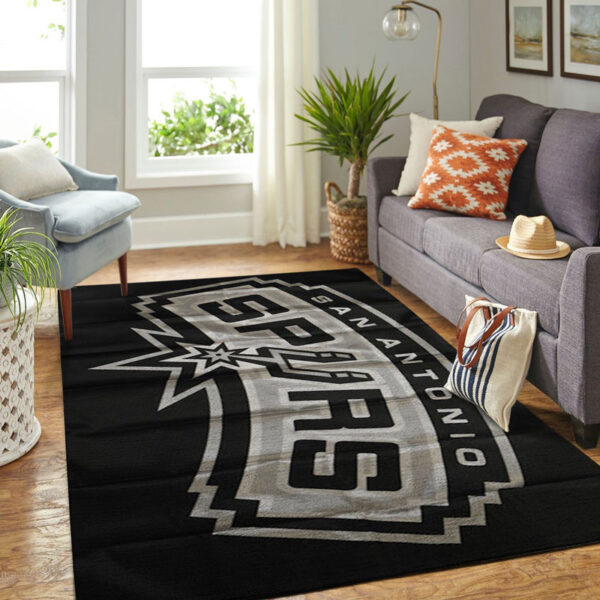 San Antonio Spurs Rug Living Room Carpet Regtangle Carpet Floor Decor