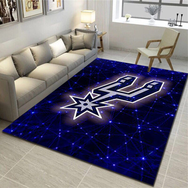 San Antonio Spurs Rug Living Room Carpet Regtangle Carpet Floor Decor