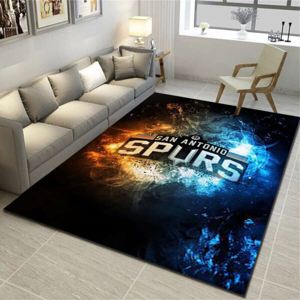 San Antonio Spurs Rug Living Room Carpet Regtangle Carpet Floor Decor