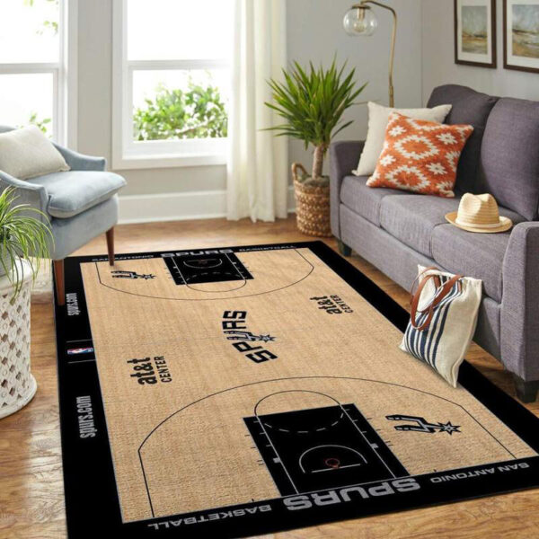 San Antonio Spurs Rug Living Room Carpet Regtangle Carpet Floor Decor