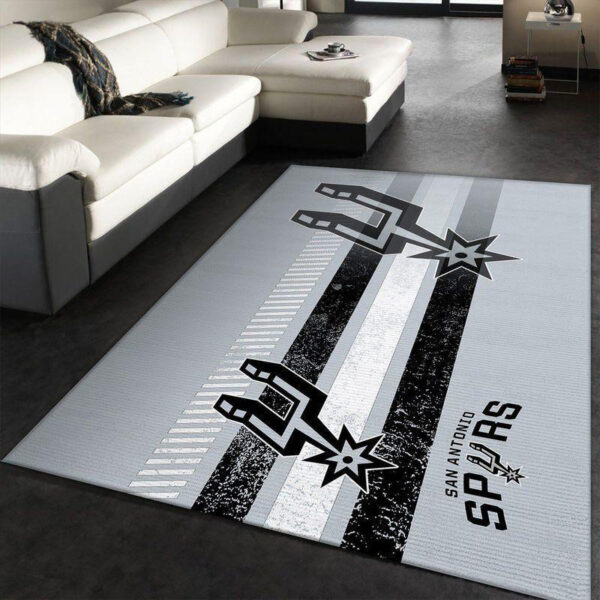 San Antonio Spurs Rug Living Room Carpet Regtangle Carpet Floor Decor
