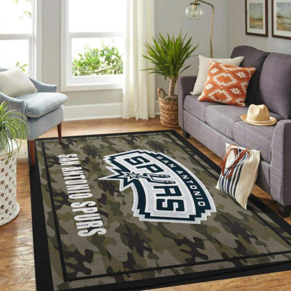 San Antonio Spurs Rug Living Room Carpet Regtangle Carpet Floor Decor