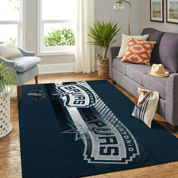 San Antonio Spurs Rug Living Room Carpet Regtangle Carpet Floor Decor