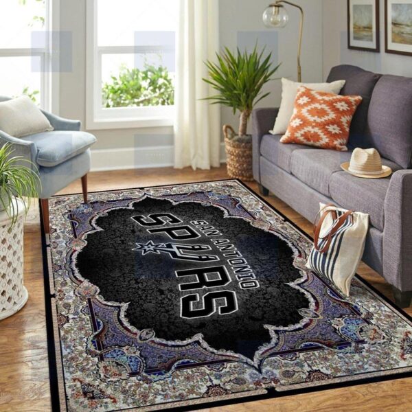 San Antonio Spurs Rug Living Room Carpet Regtangle Carpet Floor Decor