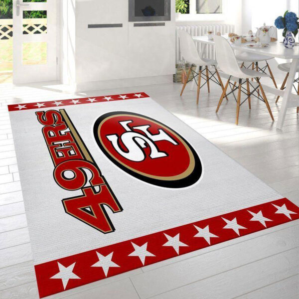 San Francisco 49ers Area Rugs Bathroom Rug Floor Rug Regtangle Carpet