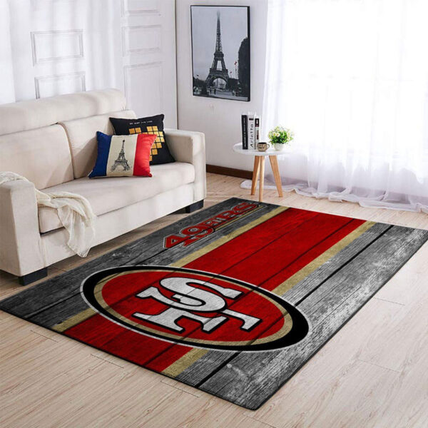 San Francisco 49ers Area Rugs Living Room Rug Floor Rug Regtangle Carpet