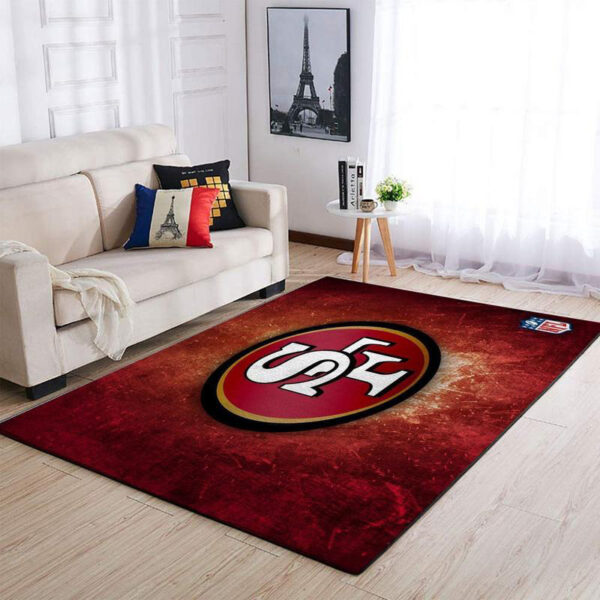 San Francisco 49ers Rug Bathroom Rug Floor Rug Regtangle Carpet