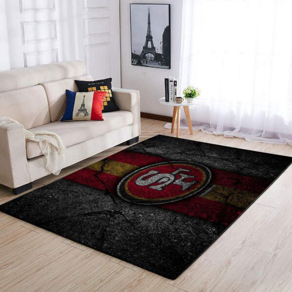 San Francisco 49ers Rug Bathroom Rug Floor Rug Regtangle Carpet