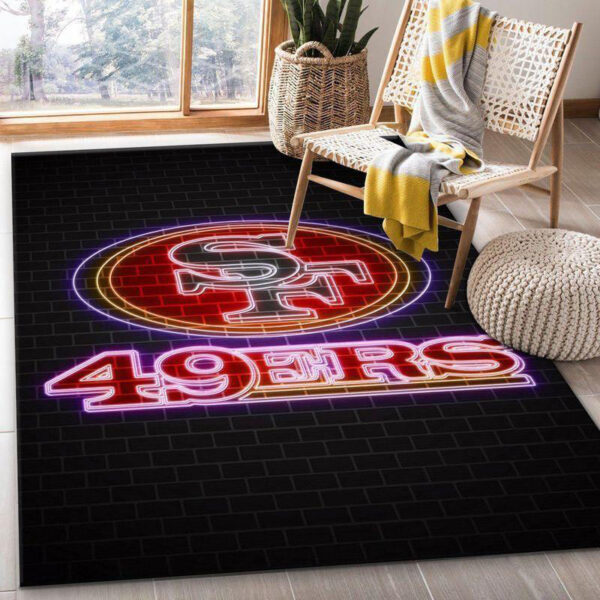 San Francisco 49ers Rug Bathroom Rug Floor Rug Regtangle Carpet