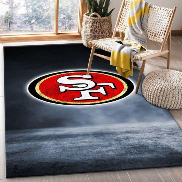 San Francisco 49ers Rug Bathroom Rug Floor Rug Regtangle Carpet