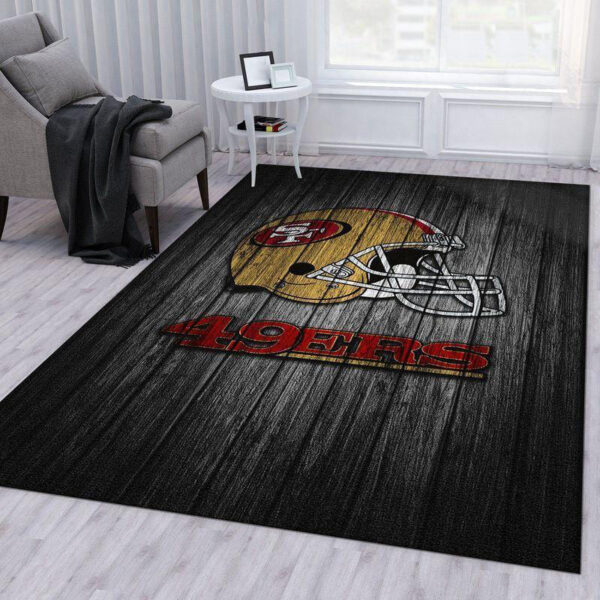 San Francisco 49ers Rug Bathroom Rug Floor Rug Regtangle Carpet