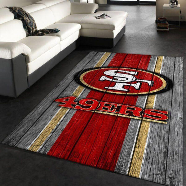 San Francisco 49ers Rug Bathroom Rug Floor Rug Regtangle Carpet