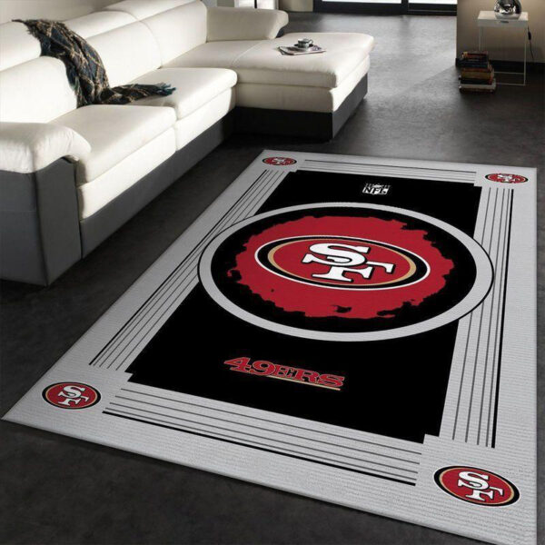 San Francisco 49ers Rug Bathroom Rug Floor Rug Regtangle Carpet