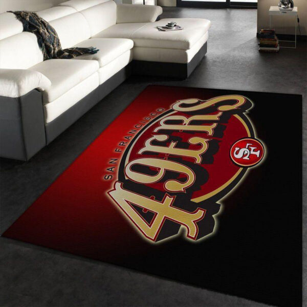 San Francisco 49ers Rug Bathroom Rug Floor Rug Regtangle Carpet