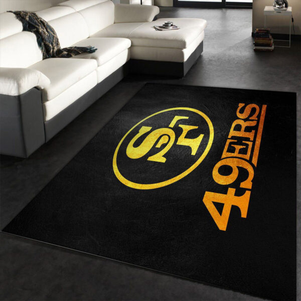 San Francisco 49ers Rug Bathroom Rug Floor Rug Regtangle Carpet