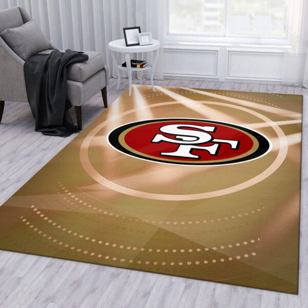 San Francisco 49ers Rug Bathroom Rug Floor Rug Regtangle Carpet