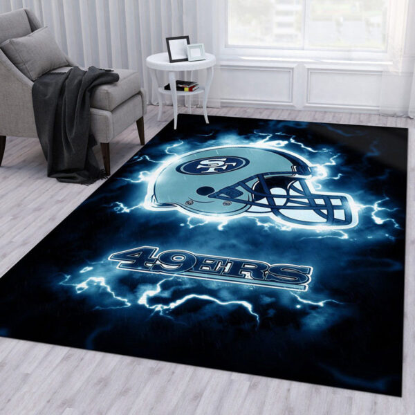 San Francisco 49ers Rug Bathroom Rug Floor Rug Regtangle Carpet