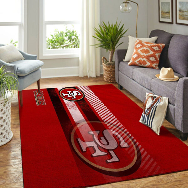 San Francisco 49ers Rug Bathroom Rug Floor Rug Regtangle Carpet