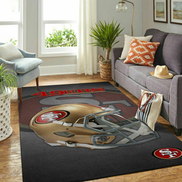 San Francisco 49ers Rug Bathroom Rug Floor Rug Regtangle Carpet
