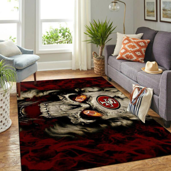 San Francisco 49ers Rug Bathroom Rug Floor Rug Regtangle Carpet