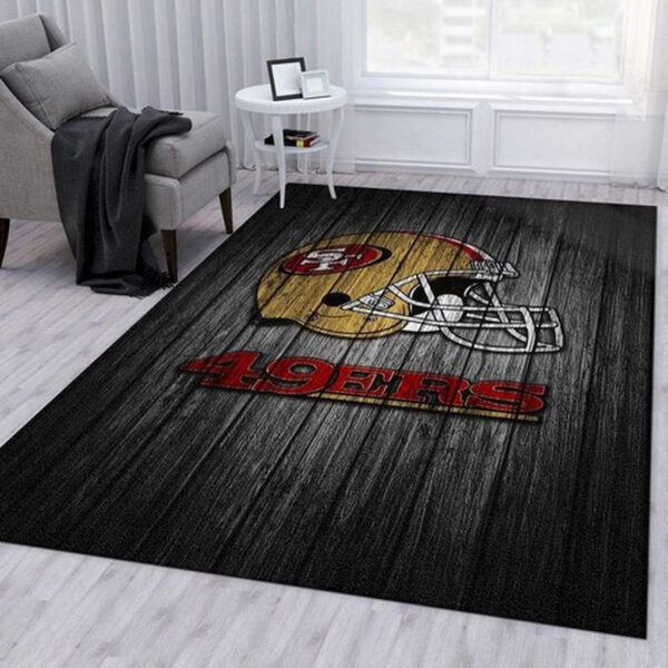 San Francisco 49ers Rug Bathroom Rug Floor Rug Regtangle Carpet