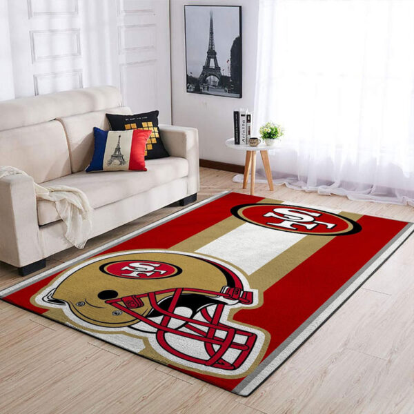 San Francisco 49ers Rug Bathroom Rug Floor Rug Regtangle Carpet