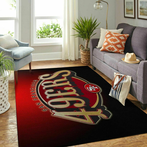 San Francisco 49ers Rug Bathroom Rug Floor Rug Regtangle Carpet