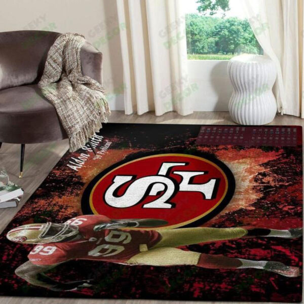 San Francisco 49ers Rug Bathroom Rug Floor Rug Regtangle Carpet