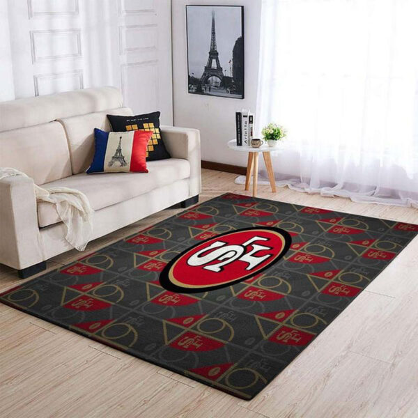 San Francisco 49ers Rug Bathroom Rug Floor Rug Regtangle Carpet