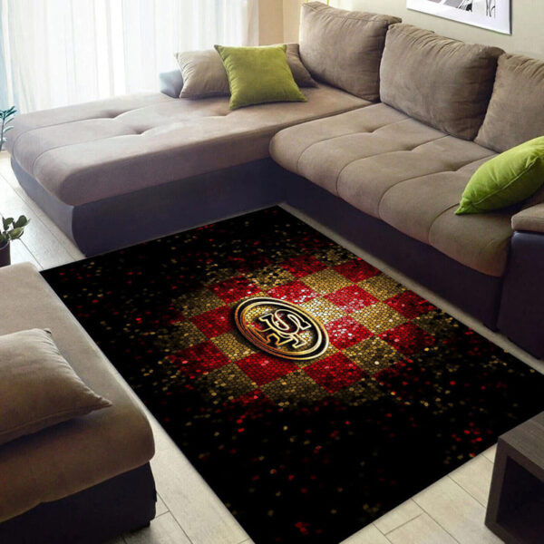 San Francisco 49ers Rug Living Room Rug Floor Rug Regtangle Carpet