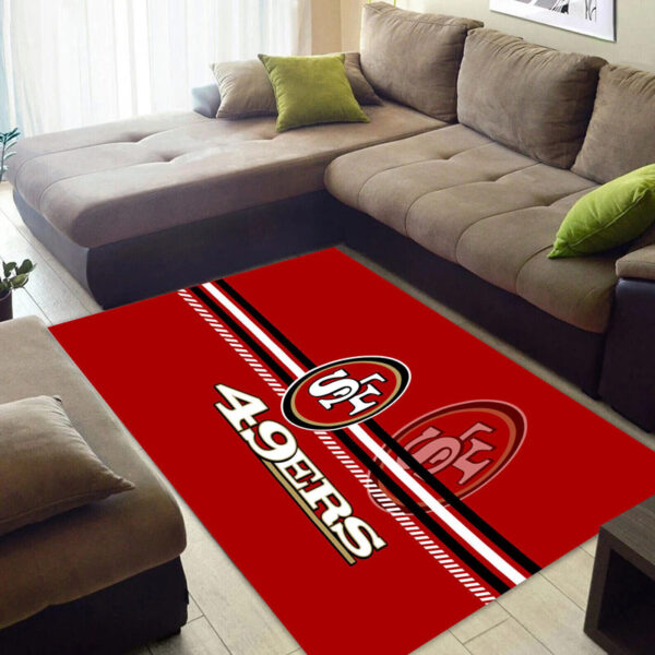 San Francisco 49ers Rug Living Room Rug Floor Rug Regtangle Carpet