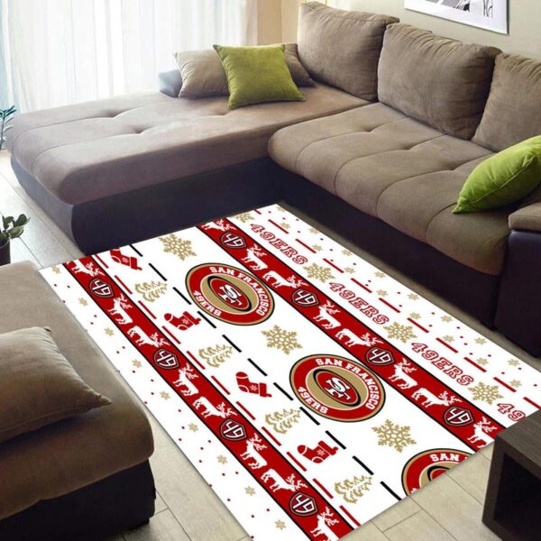 San Francisco 49ers Rug Living Room Rug Floor Rug Regtangle Carpet