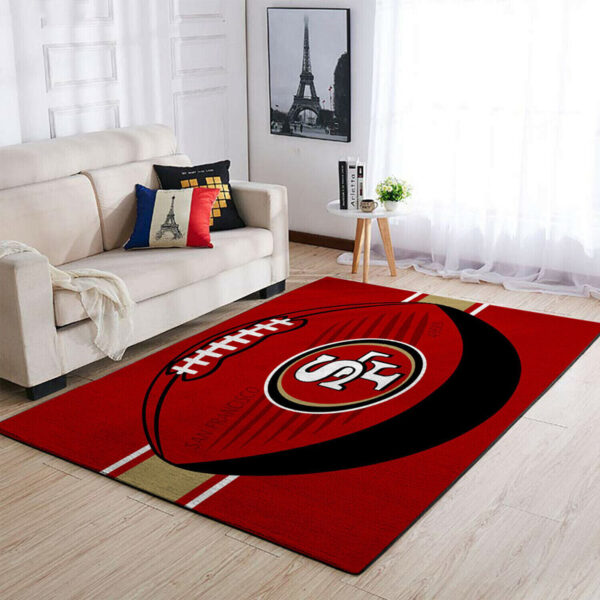 San Francisco 49ers Rug Living Room Rug Floor Rug Regtangle Carpet