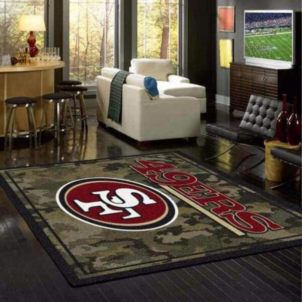 San Francisco 49ers Rugs Bathroom Rug Floor Rug Regtangle Carpet
