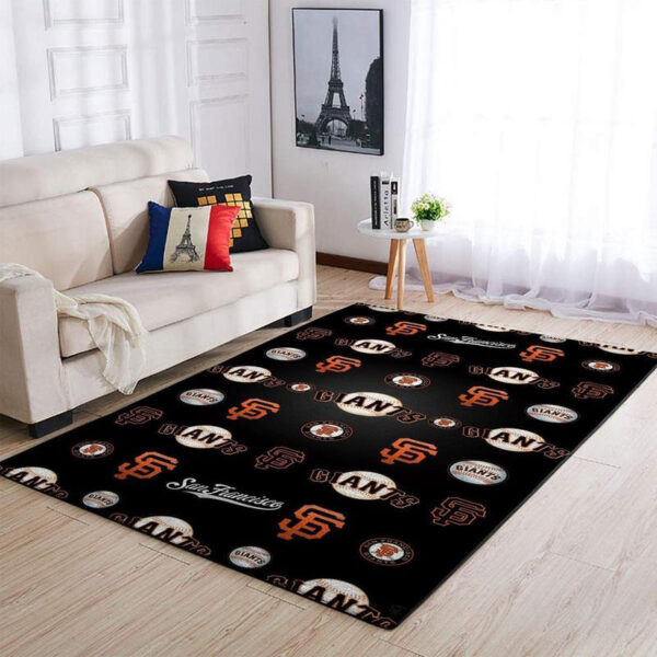 San Francisco Giants Rug Living Room Carpet Regtangle Carpet Floor Decor