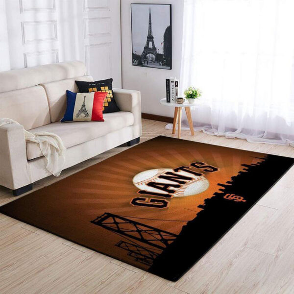 San Francisco Giants Rug Living Room Carpet Regtangle Carpet Floor Decor