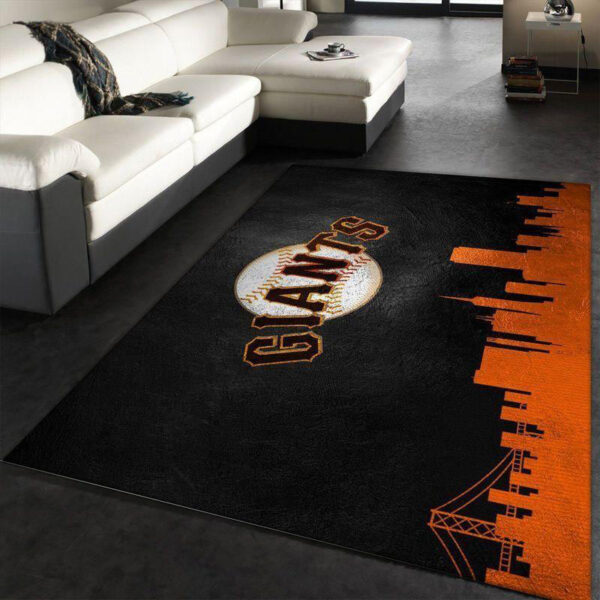 San Francisco Giants Rug Living Room Carpet Regtangle Carpet Floor Decor