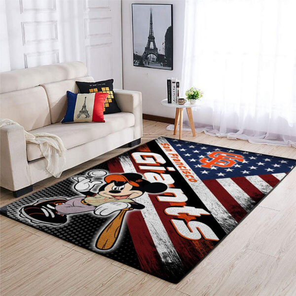 San Francisco Giants Rug Living Room Carpet Regtangle Carpet Floor Decor
