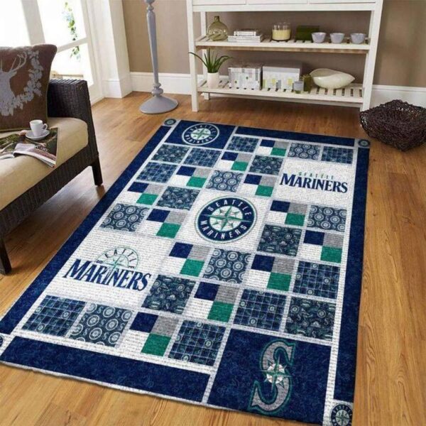Seattle Mariners Rug Living Room Carpet Regtangle Carpet Floor Decor