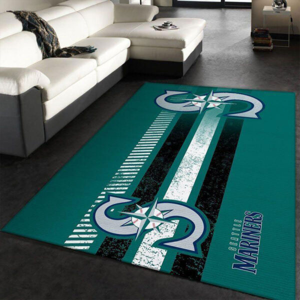 Seattle Mariners Rug Living Room Carpet Regtangle Carpet Floor Decor