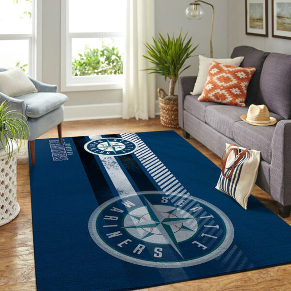 Seattle Mariners Rug Living Room Carpet Regtangle Carpet Floor Decor