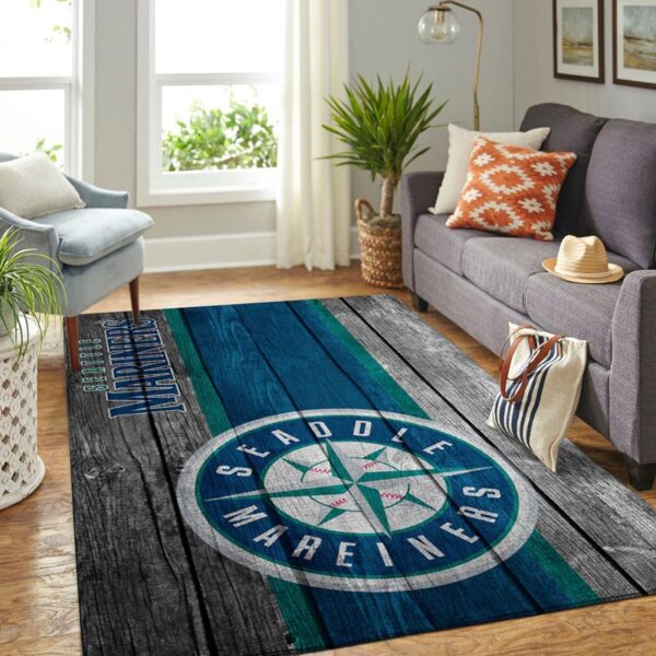 Seattle Mariners Rug Living Room Carpet Regtangle Carpet Floor Decor