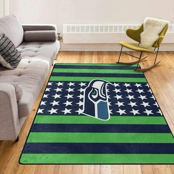 Seattle Seahawks Area Rug Bathroom Rug Floor Rug Regtangle Carpet